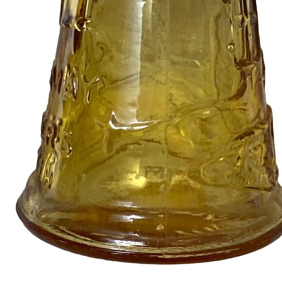 Miniature Bottle Cape May Lighthouse Vintage Wheaton NJ Glass Amber 3" - Picture 7 of 9